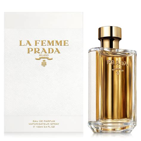 prada la femme prada eau de parfum 100ml spray|Prada la femme body lotion.